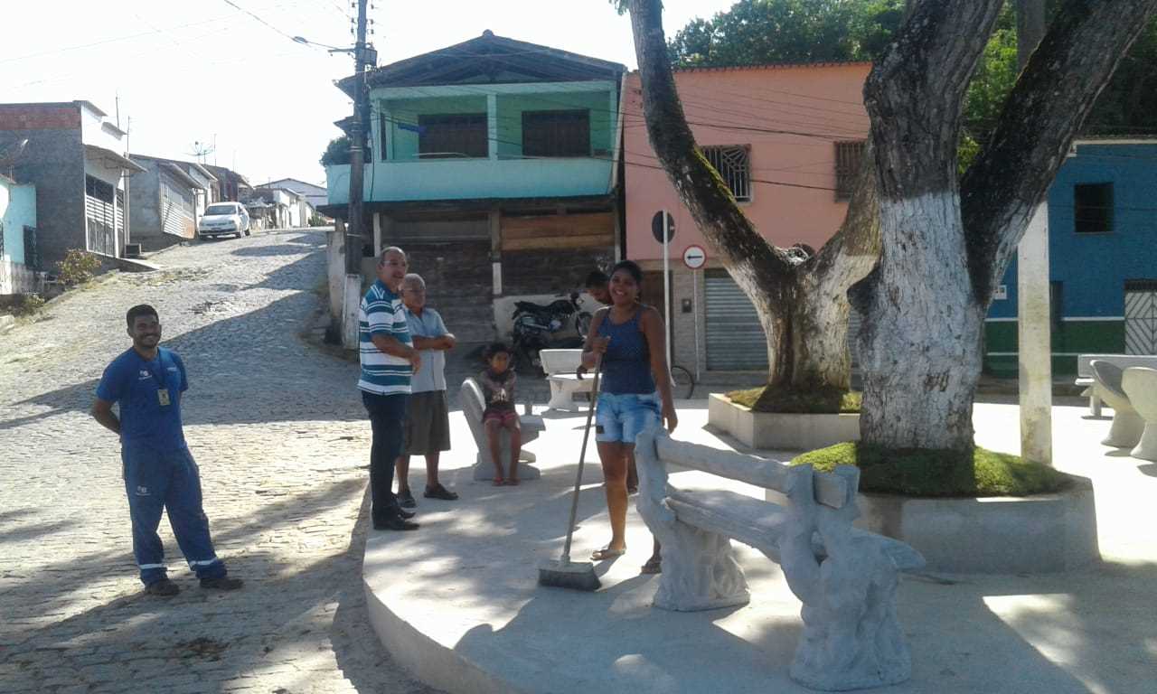 Praça da antiga Caixa d’água recebe reformas
